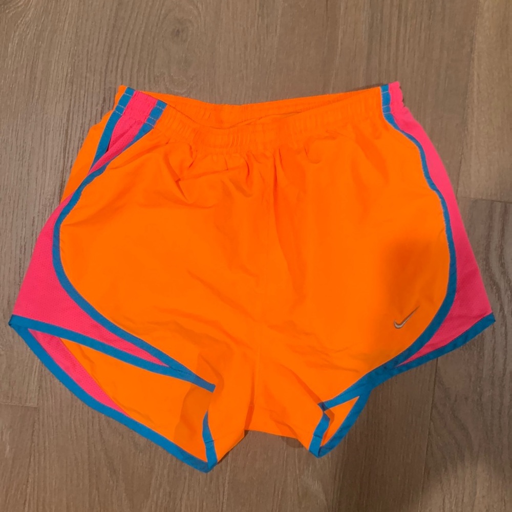 Orange Nike Shorts